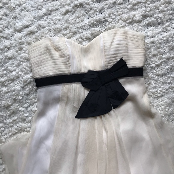 BCBGMaxazria sweetheart neckline babydoll dress - Picture 6 of 8